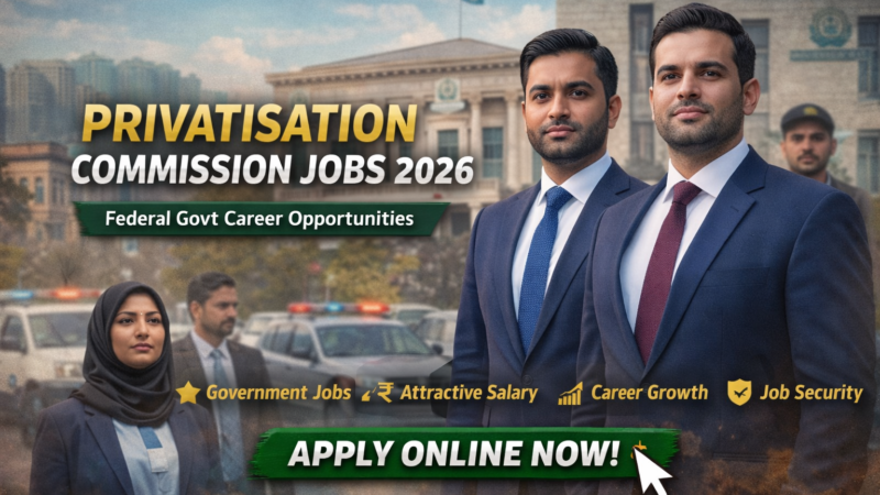 New Privatisation Commission Jobs 2026 – Complete Guide for Applicants