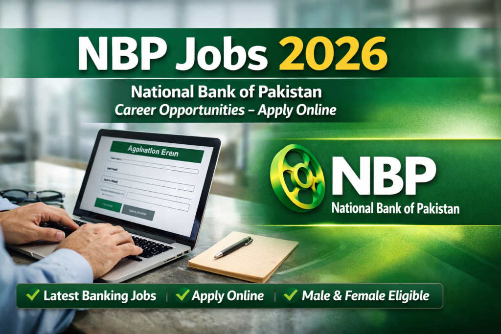 NBP Jobs 2026 – National Bank of Pakistan Career Opportunities Apply Online